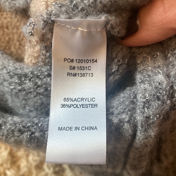 Doe & Rae Striped Sweater Dress Medium - Picture 6 of 7